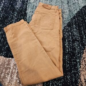 American Giant Pants Mens 30 X 30 Roughneck Stretch Canvas Brown 5-Pocket USA